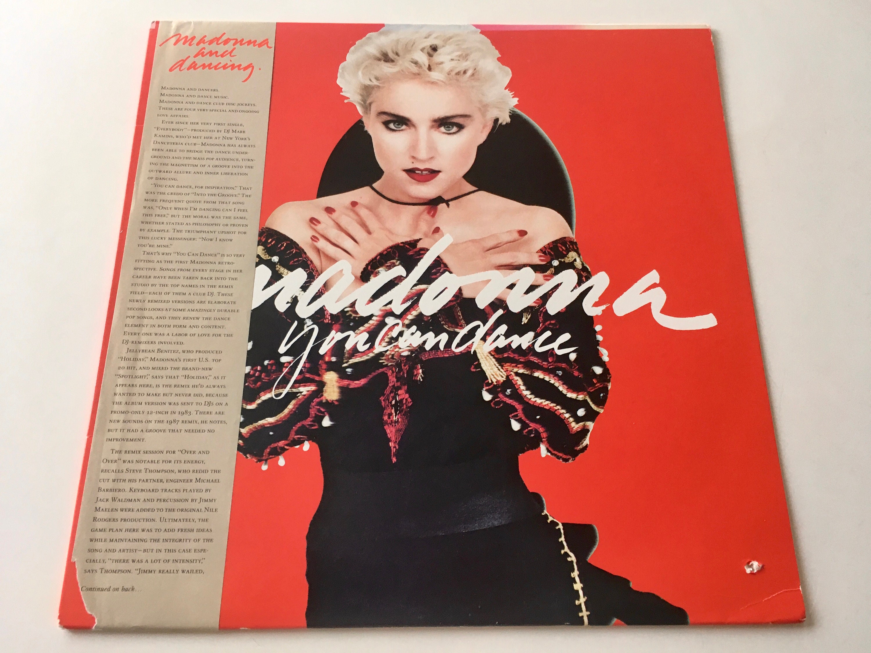 Madonna You Can Dance LP Vinyl Record Album Sire 1-25535 - Etsy