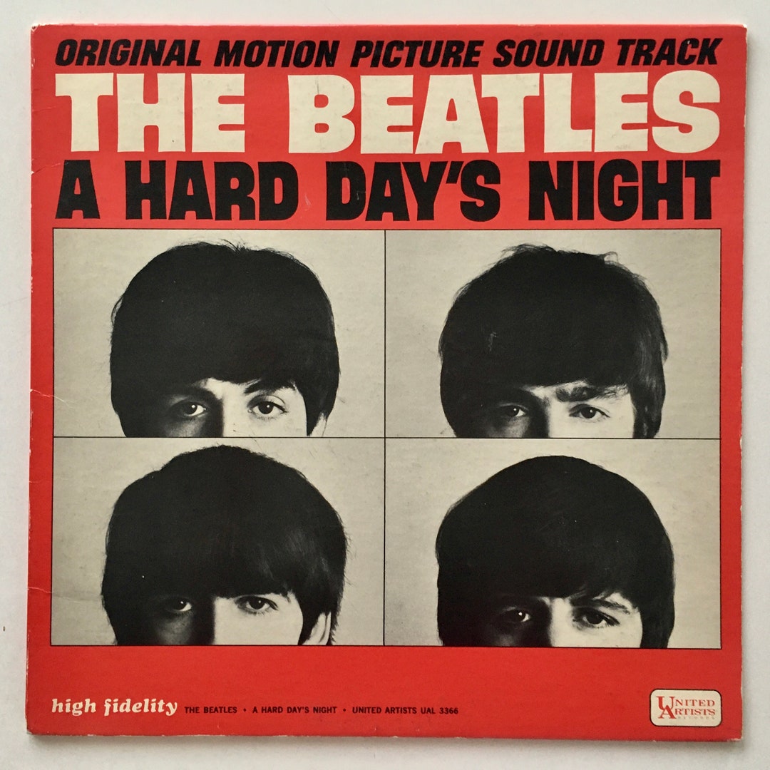 The Beatles - A Hard Day's Night Soundtrack LP Vinyl Record The Beatles - A Hard Day's Night Soundtrack LP Vinyl Record