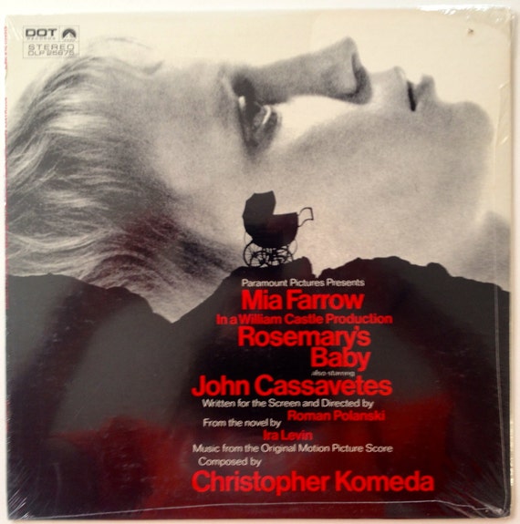 Rosemary's Baby Music From The Motion Picture Score Etsy