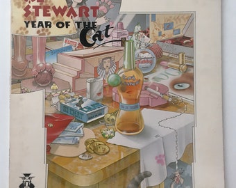 Al Stewart - Year Of The Cat LP Vinyl Record Album, Janus-JXS-7022, 1976, Original Pressing