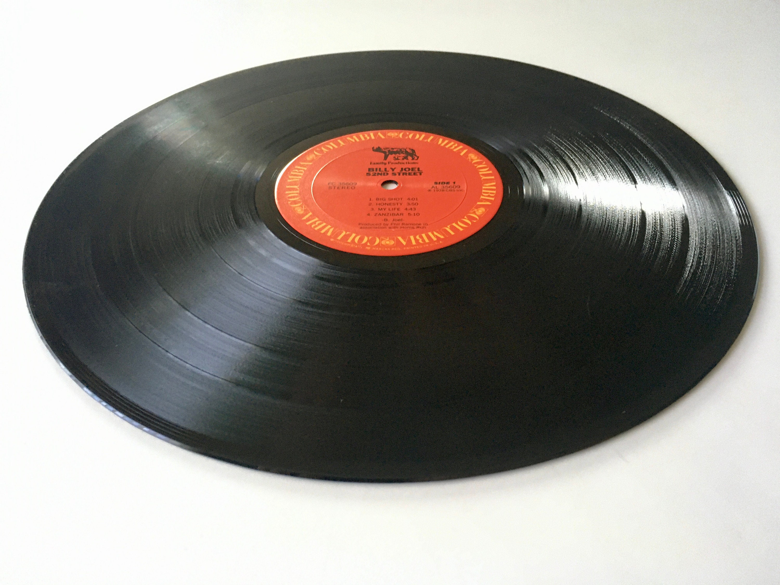 Billy Joel - 52nd Street LP Vinyl Record Album, Columbia-fc