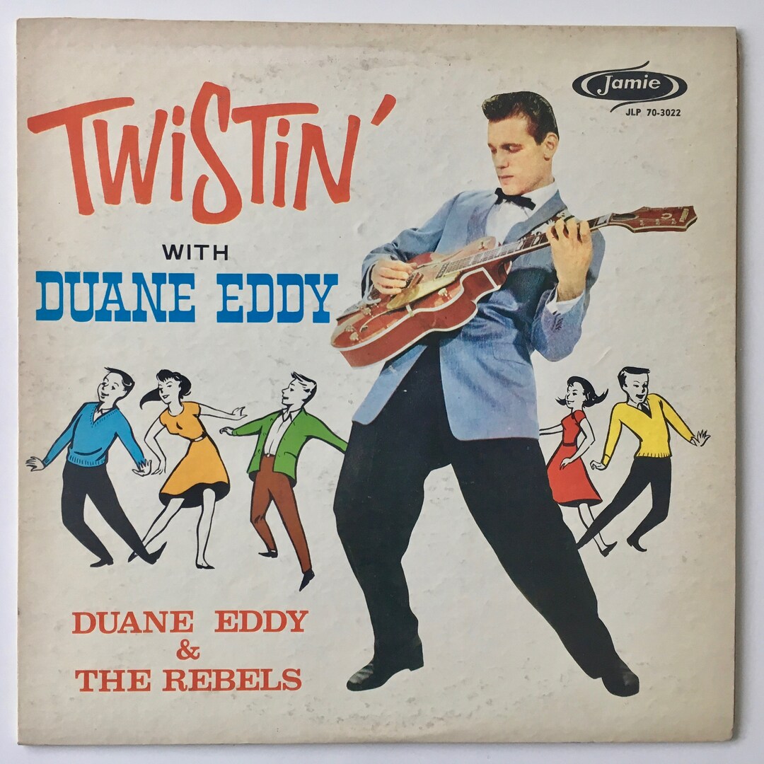 Duane Eddy Twistin’ With Duane Eddy LP Vinyl Record Album, Jamie JLP 70