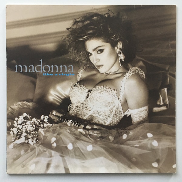 Madonna - Like A Virgin LP Vinyl Record Album, Sire - 925 157-1, Rock, Pop Rock, Synth-pop, 1984, Germany, Original Pressing