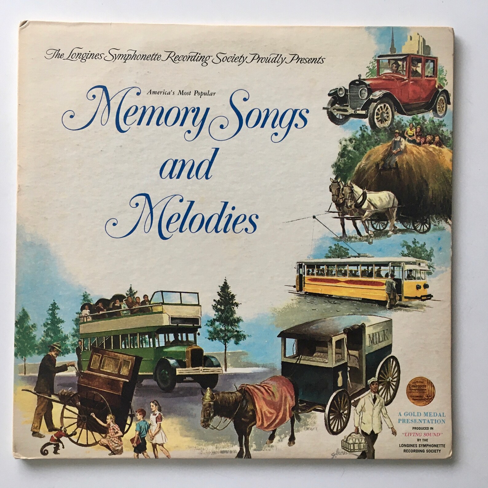Memory Songs and Melodies Double LP Vinyl Record Album, Longines ...