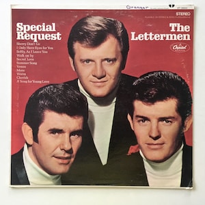 The Lettermen - Special Request LP Vinyl Record Album, Capitol Records ST 2934, 1968, Original Pressing