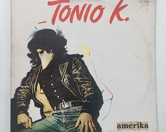 Tonio K. - Amerika LP Vinyl Record Album, Arista - AB 4271, 1980, Original Pressing