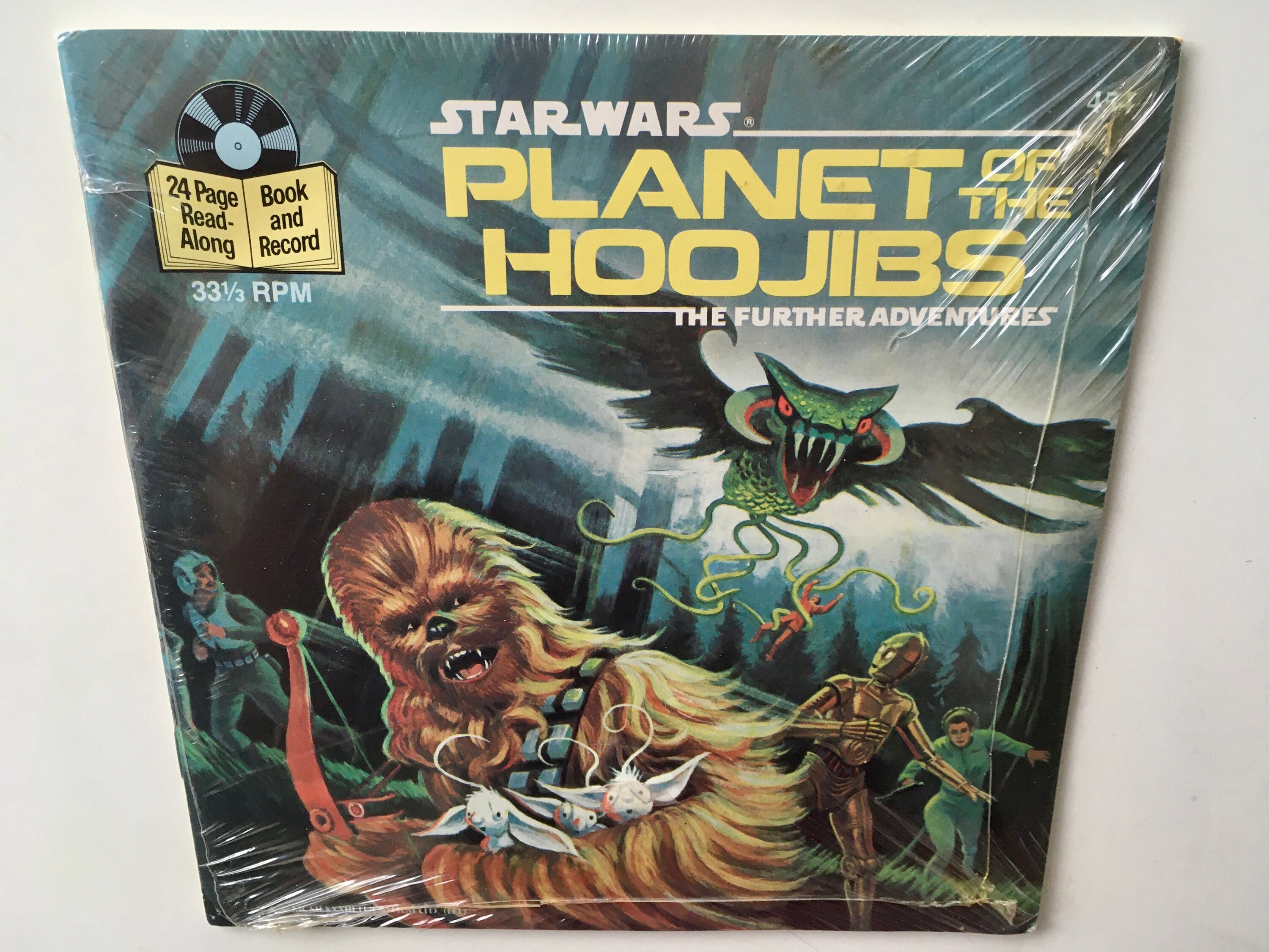 Star Wars - Planet of the Hoojibs SEALED 7' Vinyl Record / 24 Page