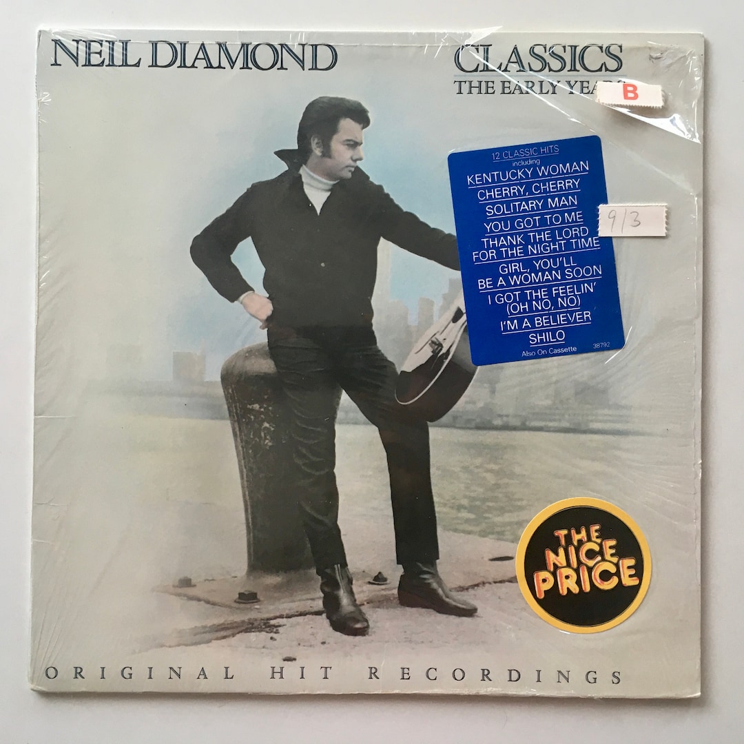 Neil Diamond - Classics the Early Years LP Vinyl Record Album, Columbia
