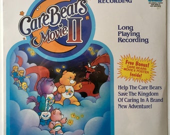 The Care Bears Movie 2 SEALED Soundtrack Album LP Vinyl Record Album, Kid Stuff Records - dar-3905-LP, Children's, 1986, Original Pressing