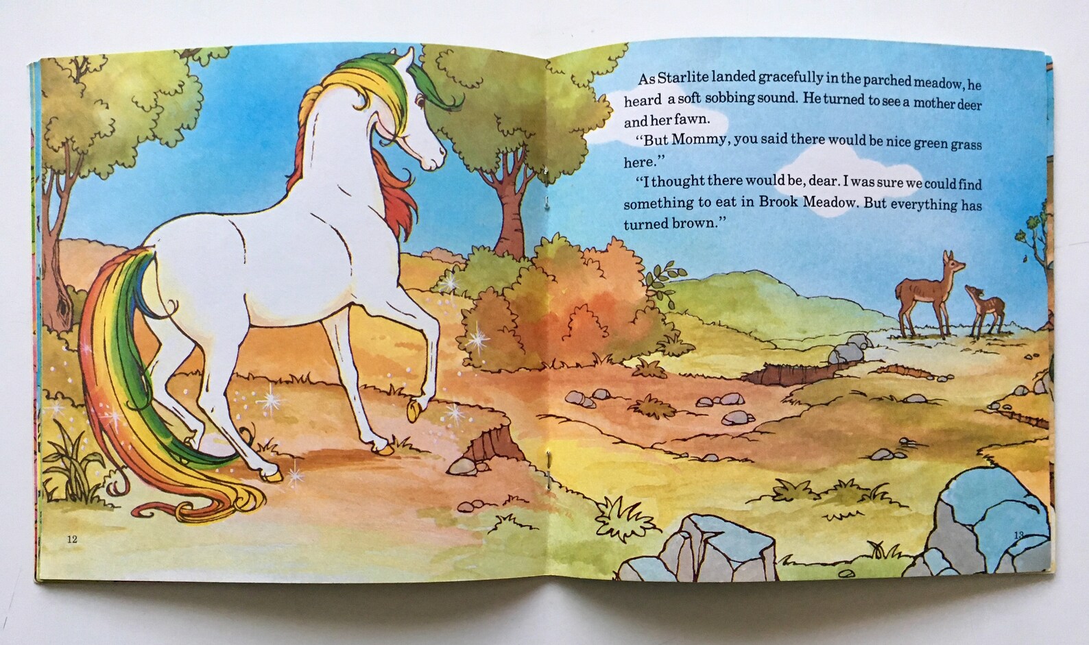 Rainbow Brite and the Brook Meadow Deer by Sarah Leslie Rainbow Brite and the Brook Meadow Deer by Sarah Leslie