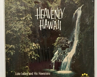 Heavenly Hawaii LP Vinyl Record Album, Spin-O-Rama - S-100, Jazz, Big Band, 1970, Original Pressing