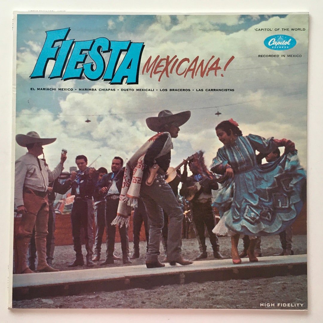 Fiesta Mexicana! LP Vinyl Record Album, Capitol Records - T10181