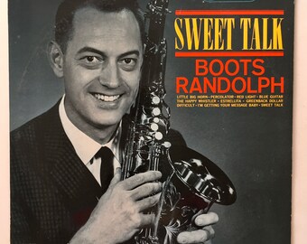 Boots Randolph - Sweet Talk LP Vinyl Record Album, RCA Camden - CAL 865, 1965, Original Pressing