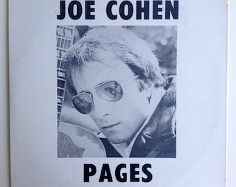 Joe Cohen - Pages LP Vinyl Record Album, Friendship Store Music Records FSM 1000, Folk, Psych, 1975, Illinois Private Pressing