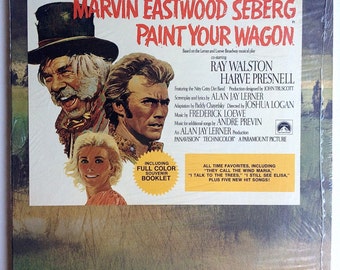 Paint Your Wagon: Music From The Soundtrack SEALED LP Vinyl Record Album, Paramount Records - PMS 1001, Folk, World, 1969, Original Pressing
