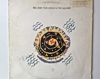 Red Box -  The Circle And The Square LP Vinyl Record Album,  Sire - 9 25436-1,  Electronic, Pop, Synth-pop, 1986, Original Pressing