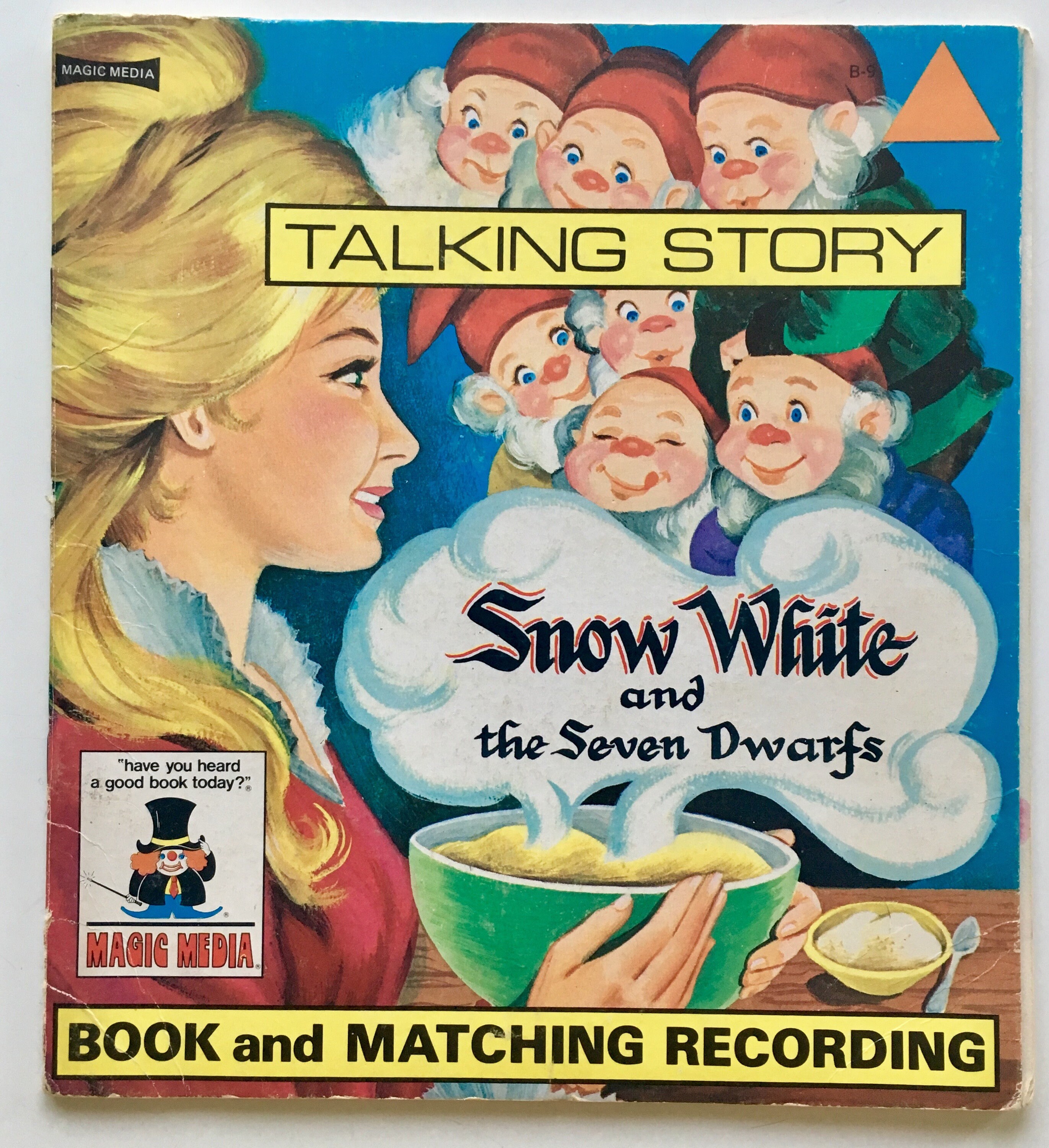 Snow White and the Seven Dwarfs 7' Vinyl Record / Read Along Book ...