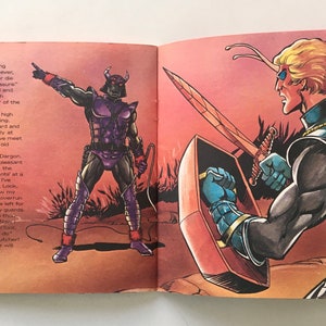 Sectaurs Warriors of Symbion Book, Paperback, Kid Stuff DBR 241, 1984 image 8