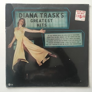 Diana Trask - Diana Trask's Greatest Hits FÖRSEGLAD LP Vinylskivalbum, ABC Dot Records - dosd-2007, 1974, Originalpressning