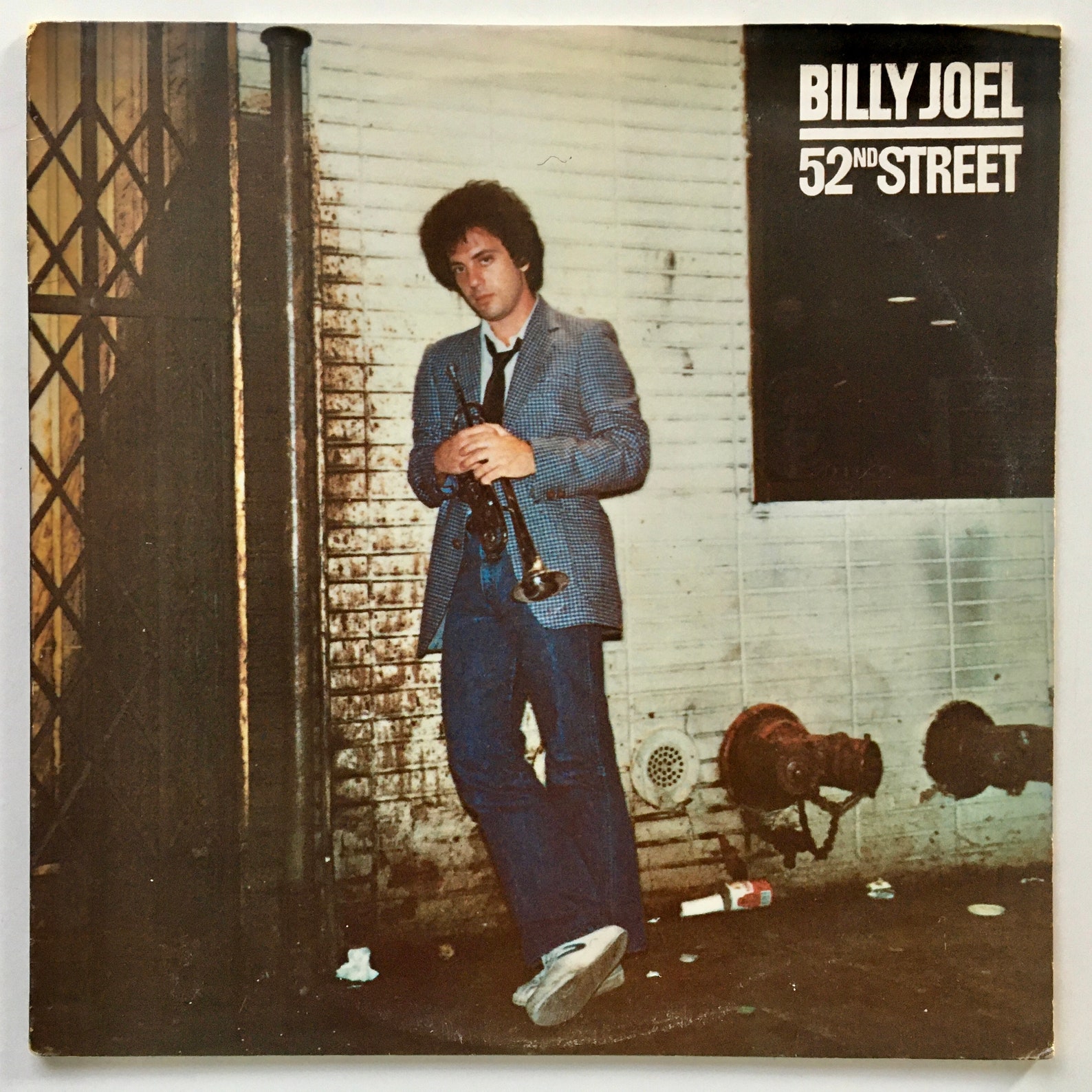 Billy Joel 52nd Street LP Vinyl Record Album Columbiafc Etsy