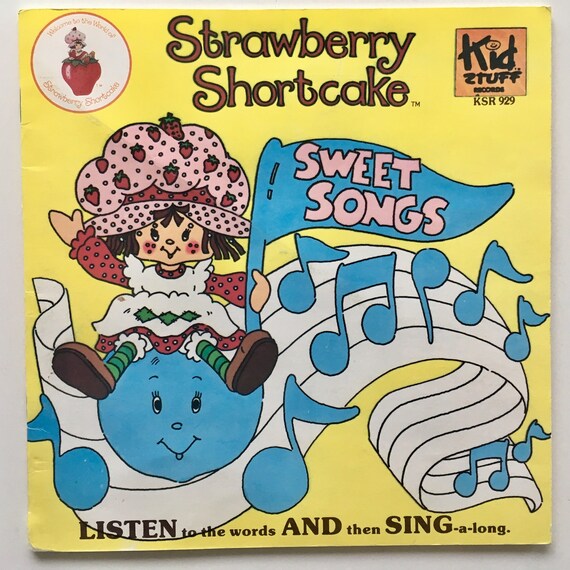 Strawberry Shortcake Sweet Songs 7 Vinyl Record Book Etsy Strawberry Shortcake Sweet Songs 7 Vinyl Record Book Etsy