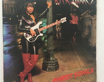 Rick James - Street Songs LP Vinyl Record Album, Gordy - G8-1002M1, 1981, Original Pressing
