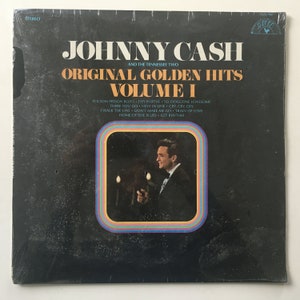 Johnny Cash - Original Golden Hits Volume I SEALED LP Vinyl Record Album, Sun Record Company - SUN 100, 1969, Original Pressing