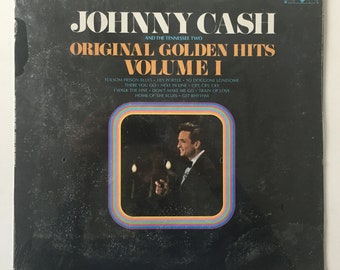 ジョニー・キャッシュ - オリジナル・ゴールデン・ヒッツ・ボリューム I 未開封 LP ビニールレコードアルバム、サン・レコード・カンパニー - SUN 100、1969 年、オリジナルプレス