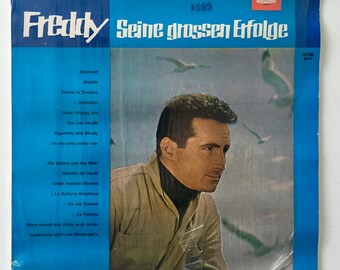 Freddie - Seine Grossen Erfolge LP Vinyl Record Album, Polydor - 46 762, 1963, Original German Pressing