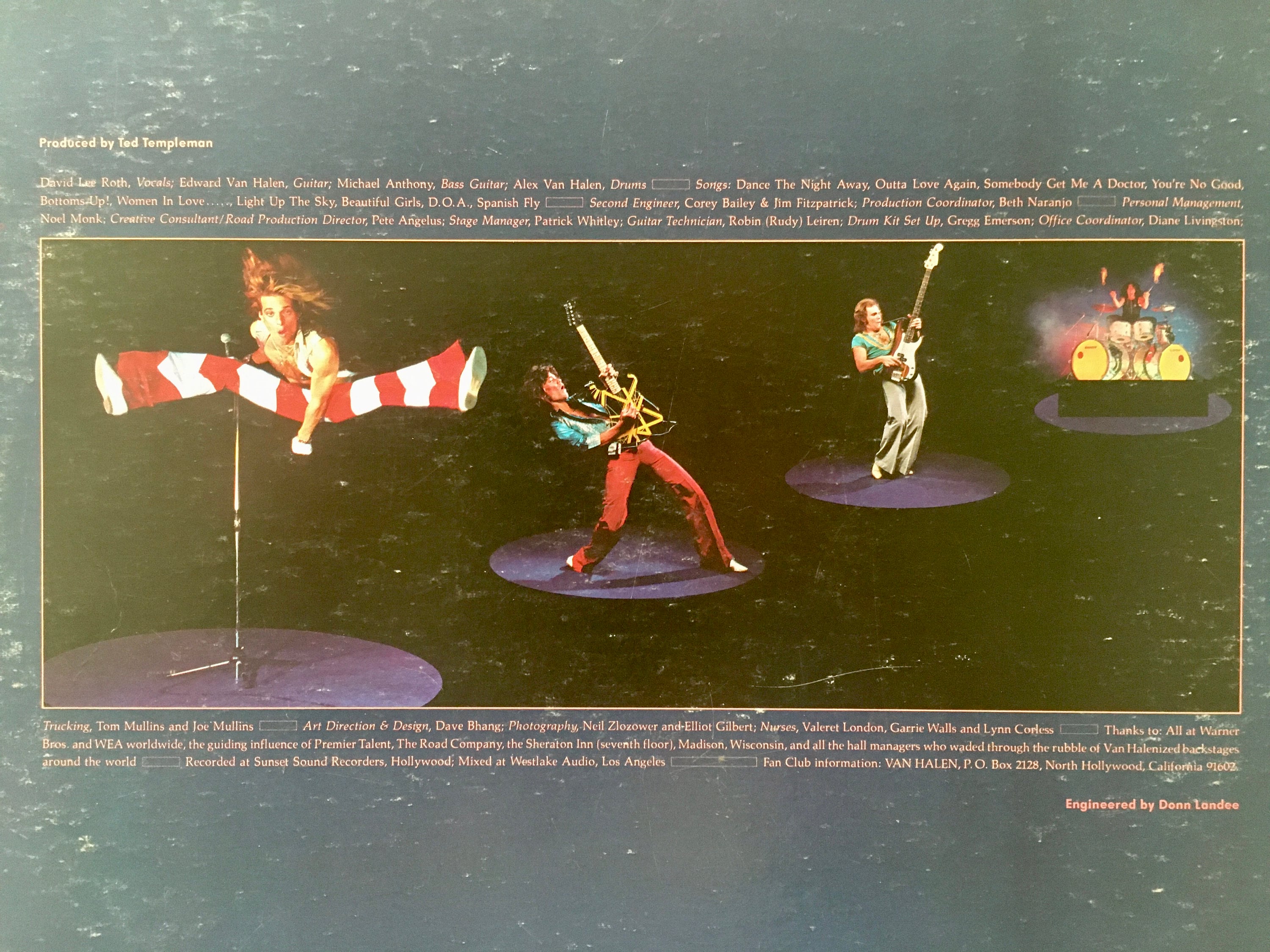 Van Halen - Van Halen II LP Vinyl Record Album, Warner Bros