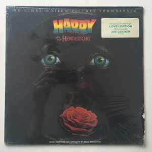 Harry and the Hendersons Motion Picture Soundtrack SEALED LP Vinyl Record Album, MCA Records - mca-6208 1987, Original Pressing