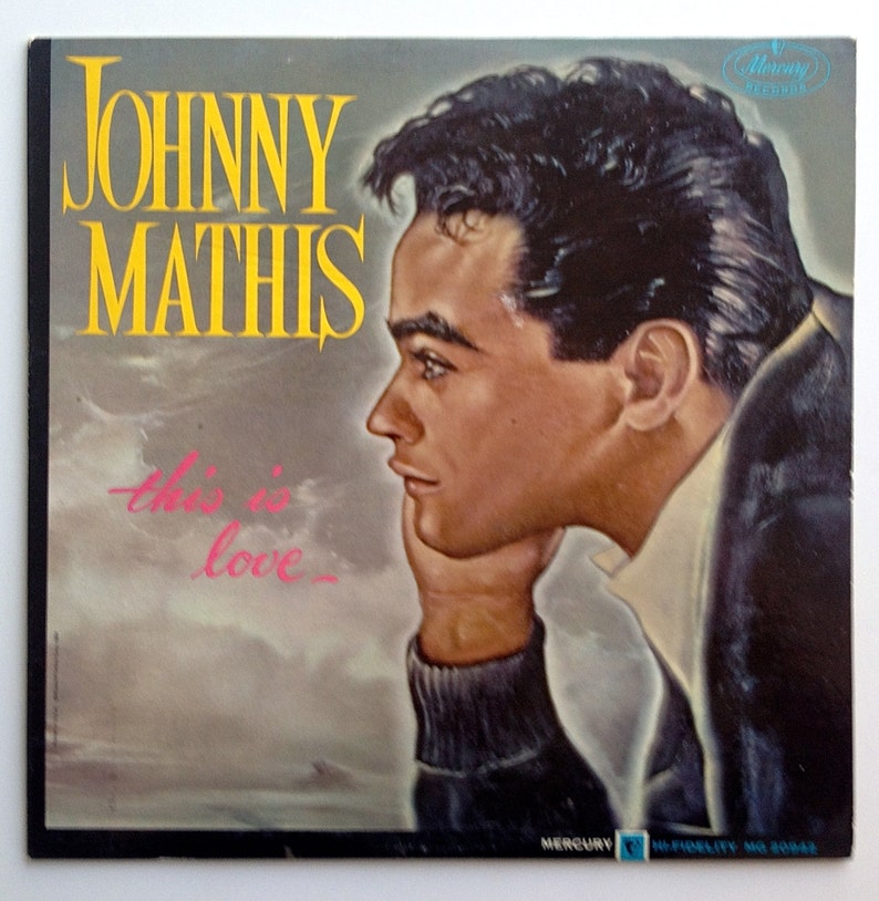 Johnny Mathis This is Love LP Vinyl Record Album Mercury - Etsy
