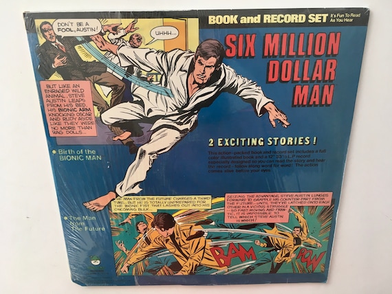 The Six Million Dollar Man SEALED LP Schallplattenalbum, Peter Pan Records BR 519, Kinder, Geschichte, 1977, Original Pressing - Etsy.de The Six Million Dollar Man SEALED LP Schallplattenalbum, Peter Pan Records BR 519, Kinder, Geschichte, 1977, Original Pressing - Etsy.de