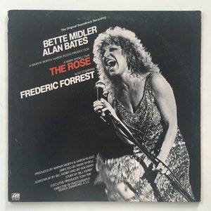 The Rose - The Original Motion Picture Soundtrack LP Vinyl Record Album, Atlantic - SD 16010, 1979, Original Pressing