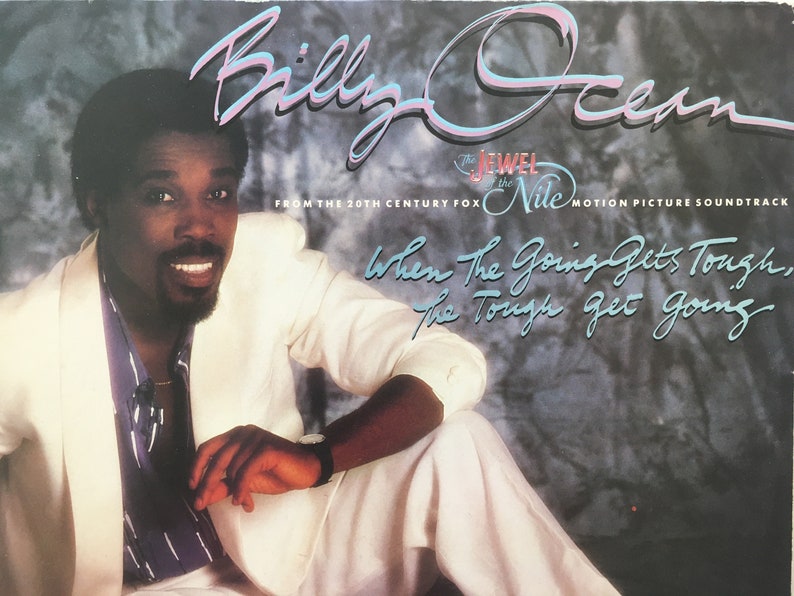 Billy Ocean When the Going Gets Tough the Tough Get Going LP Etsy