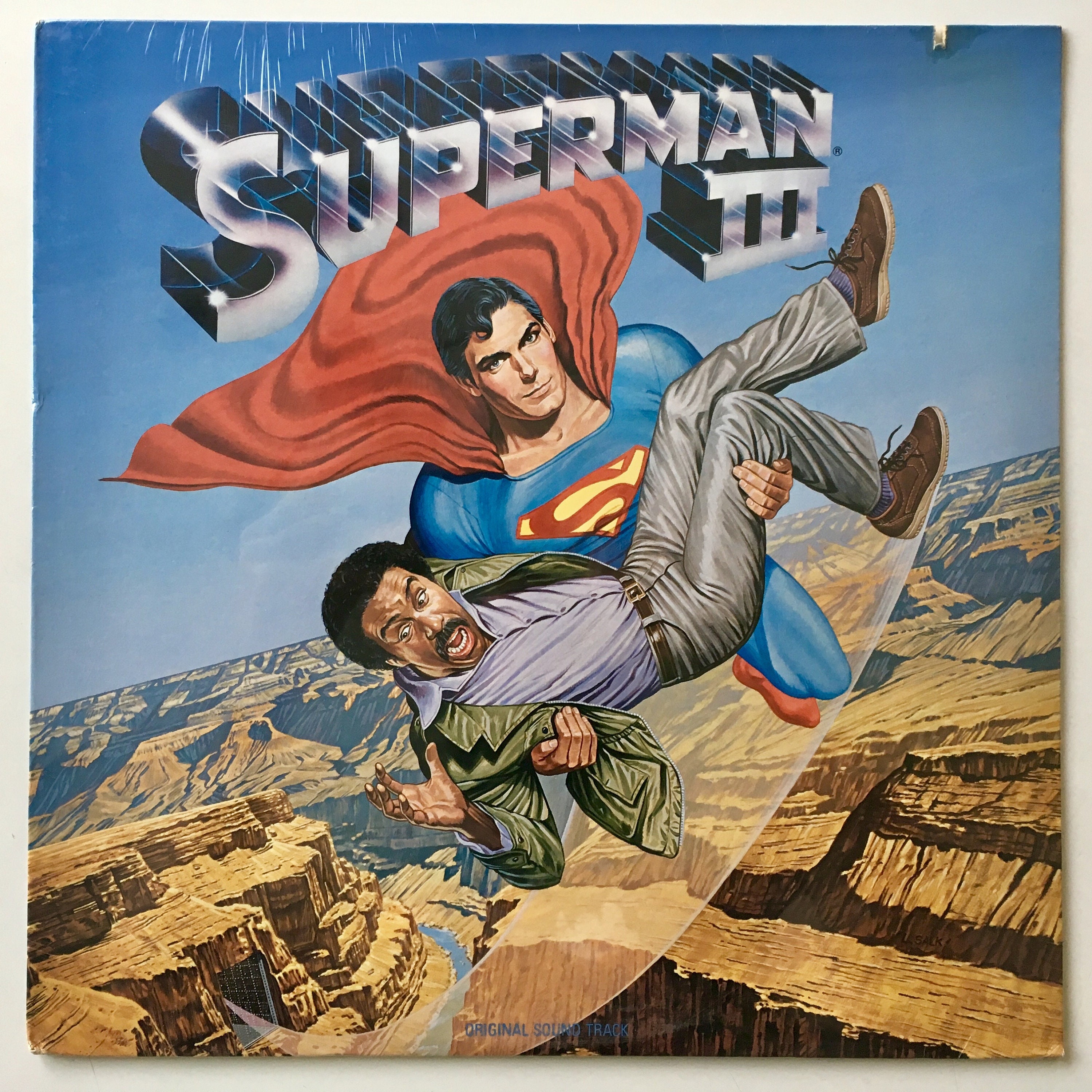 Superman III SEALED LP Vinyl Record Album, Warner Bros. Records