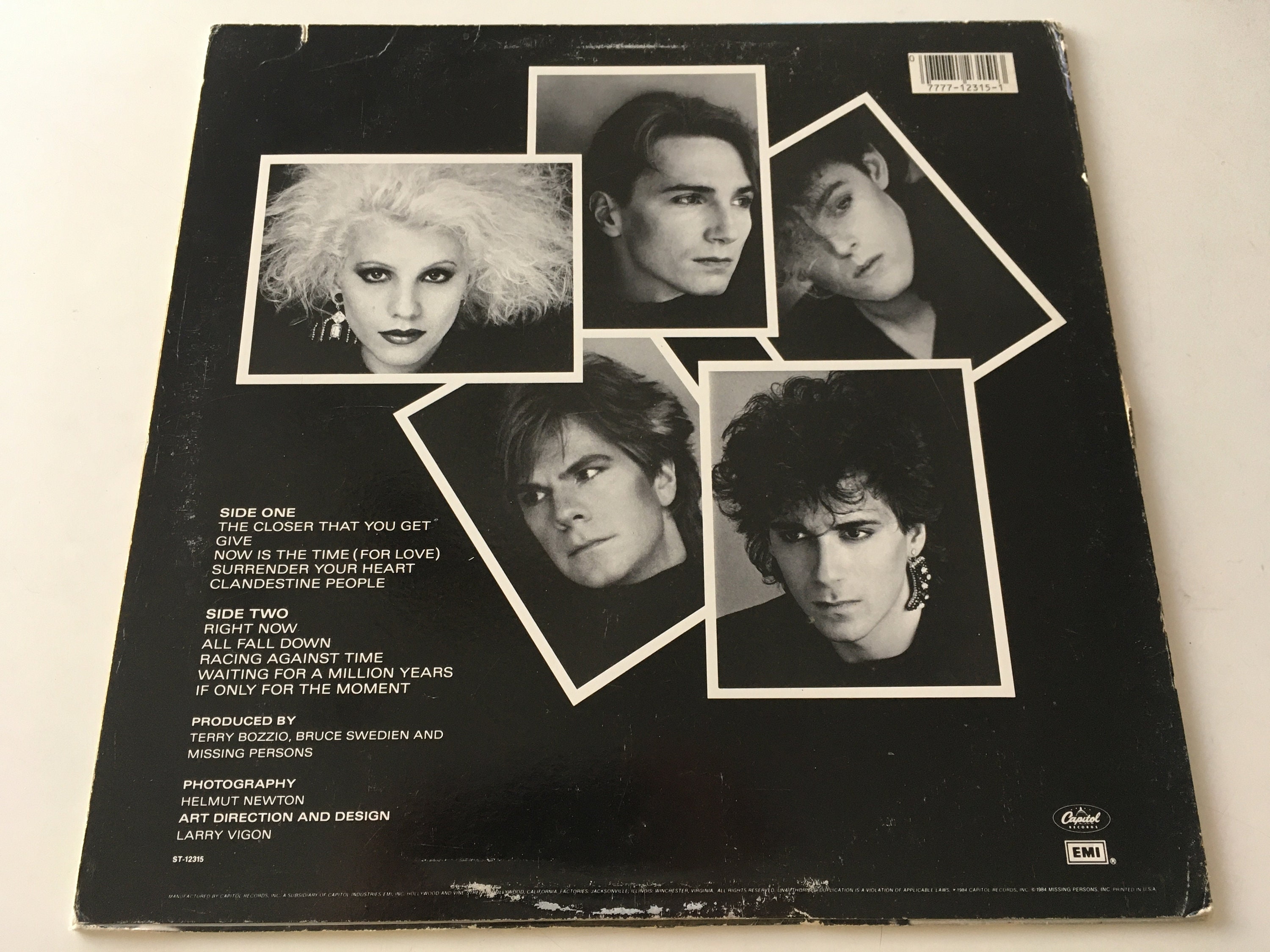 Missing Persons - Rhyme & Reason LP Vinyl Record Album, Capitol