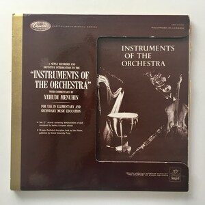 Yehudi Menuhin - Instruments of The Orchestra Double LP Vinyl Record Album, Capitol Records - HBZ-21002, Original Pressing