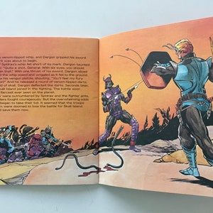 Sectaurs Warriors of Symbion Book, Paperback, Kid Stuff DBR 241, 1984 image 9