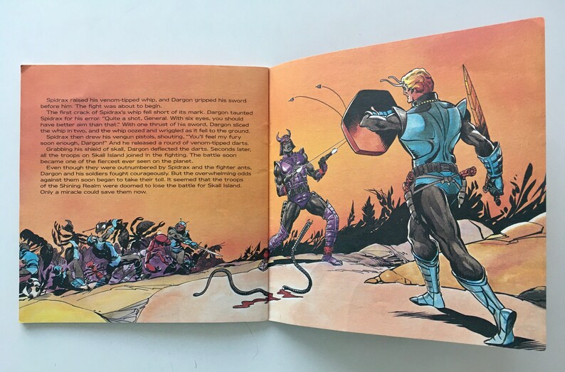 Sectaurs Warriors of Symbion Book, Paperback, Kid Stuff DBR 241, 1984 image 9