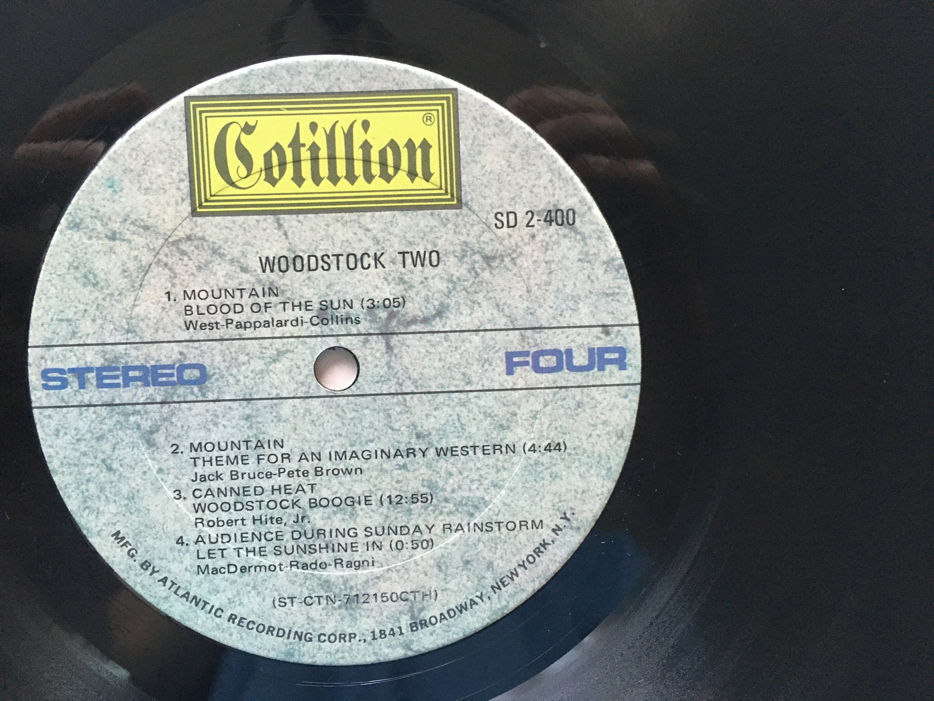Woodstock Two Double LP Vinyl Record Album, Cotillion - SD 2