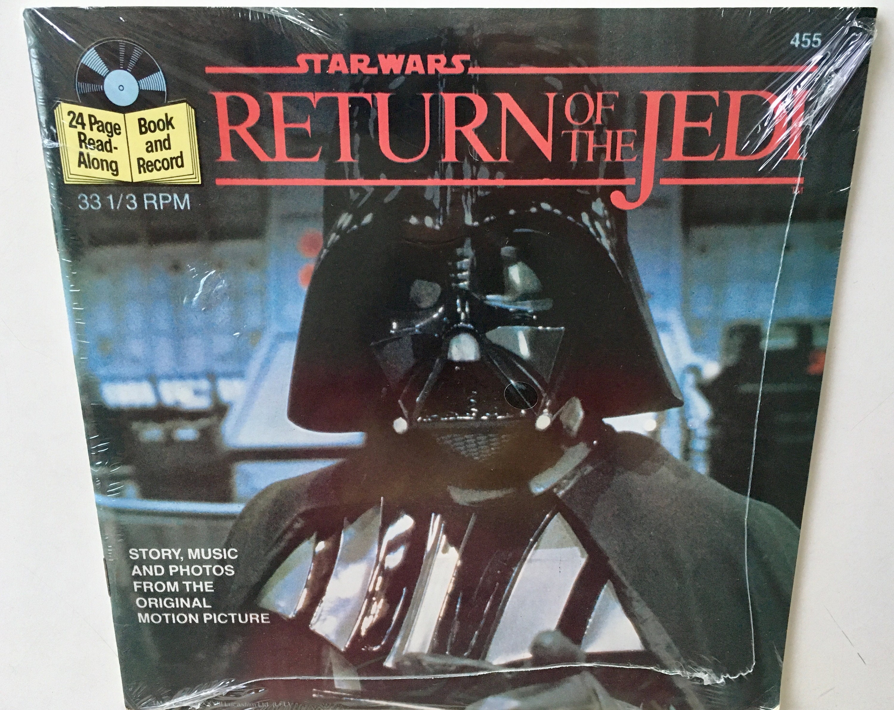 Star Wars, Return of the Jedi - SEALED 7' Vinyl Record / 24 Page