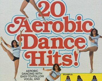 20 Aerobic Dance Hits! Double LP Vinyl Record Album, Parade