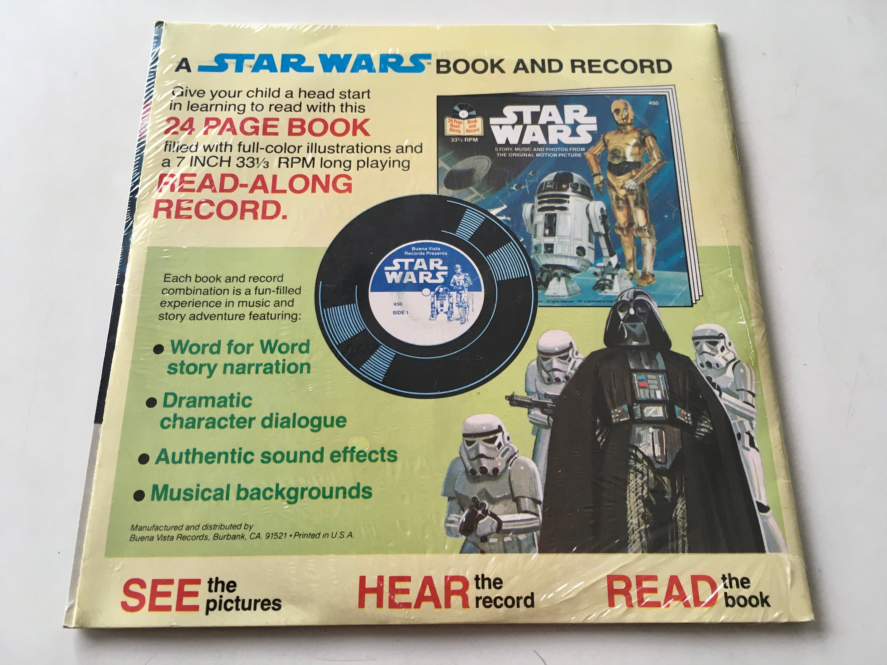 Star Wars - Planet of the Hoojibs SEALED 7' Vinyl Record / 24 Page