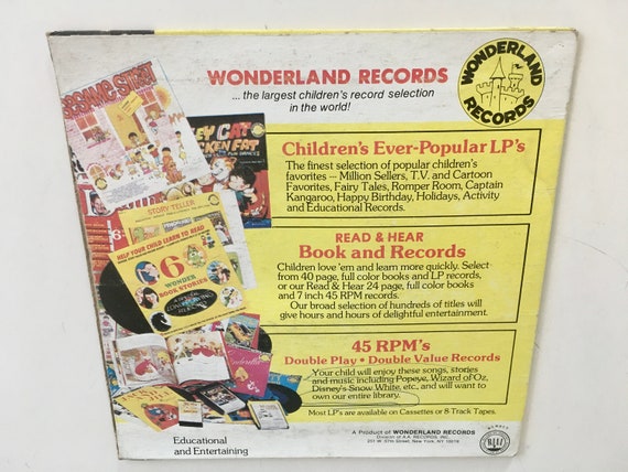 The Wizard of Oz (songs From) 7' 45 RPM EP Vinyl Record