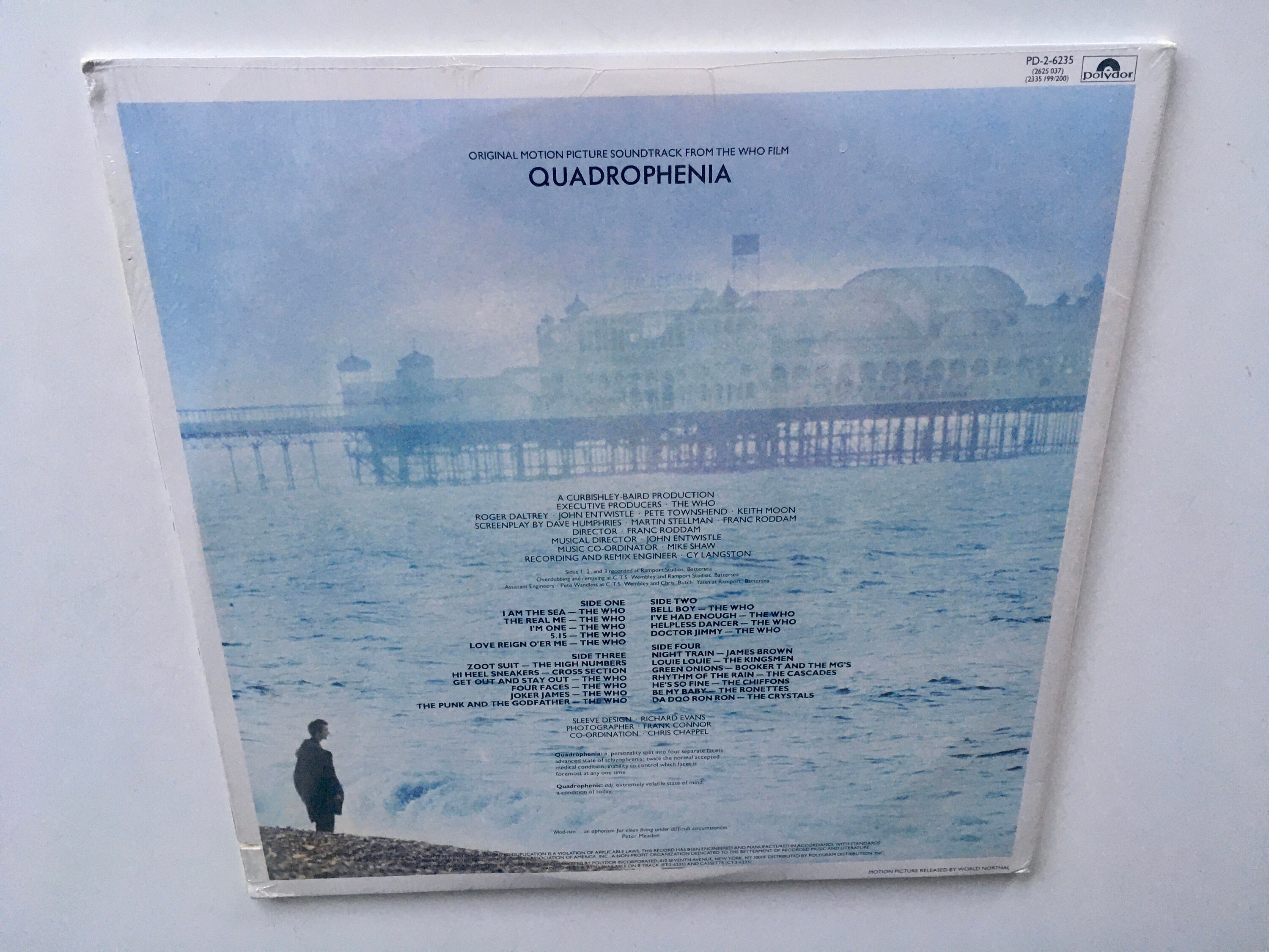 欧2discs LP Who Quadrophenia 2780504 Track Record, Polydor, Universal Music Catalogue /00520 WHO - Quadrophenia 2 LP set on 180g vinyl w/ booklet – Orbit Records