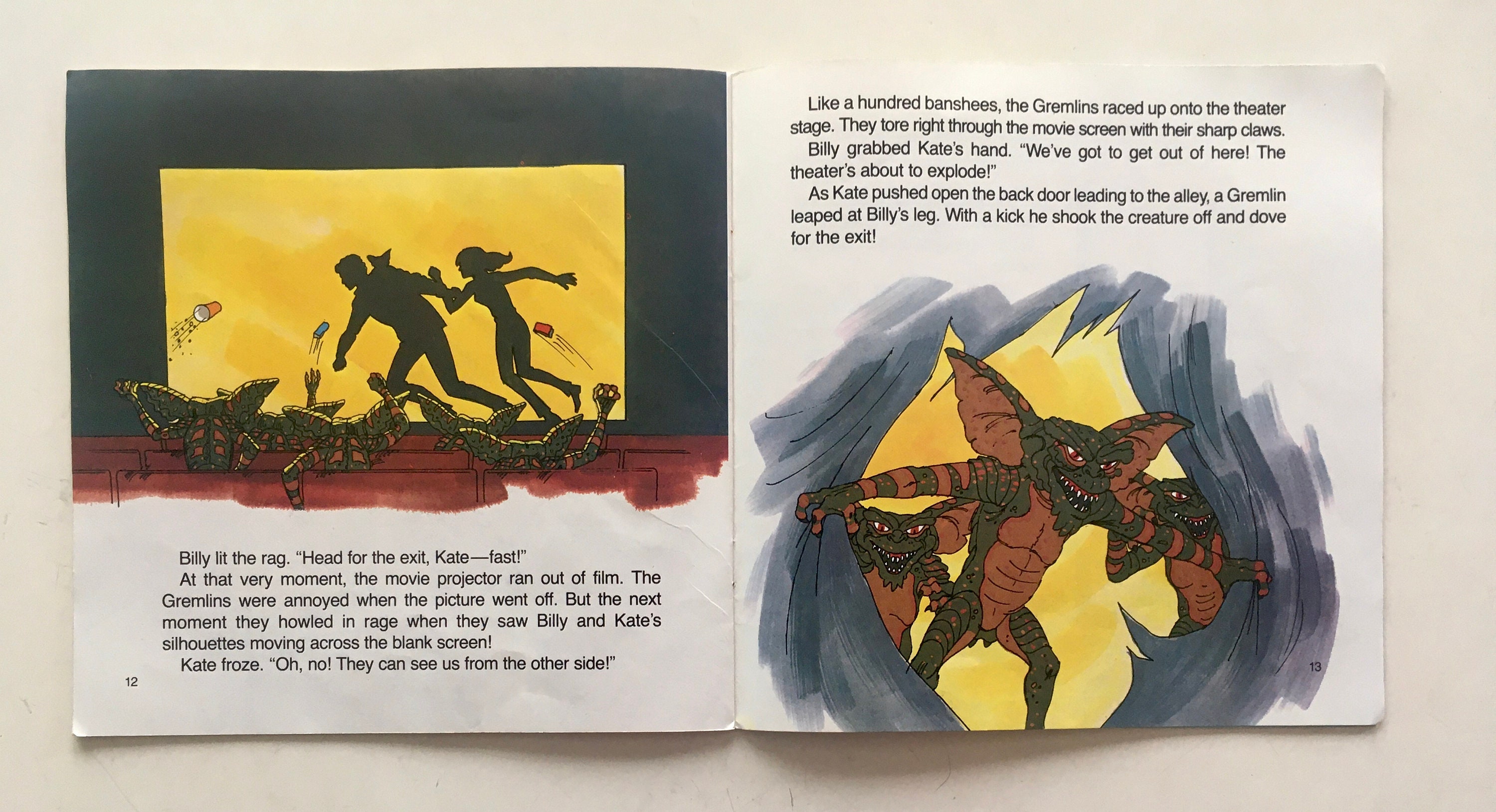 Gremlins - Story 4 - Gremlins-trapped 7' Vinyl Record / Book