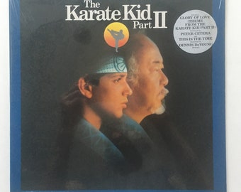 The Karate Kid Part II Soundtrack SEALED LP Vinyl Record Album, United Artists Records - sw 40414, 1986, Original Pressing