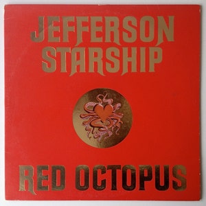 Jefferson Starship - Red Octopus  LP Vinyl Record Album, Grunt Records-BFL1-0999, Rock, Classic Rock, 1975, Original Pressing
