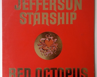 Jefferson Starship - Red Octopus  LP Vinyl Record Album, Grunt Records-BFL1-0999, Rock, Classic Rock, 1975, Original Pressing